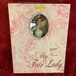 Barbie as Eliza Doolittle in her magnificent Ascot ensemble.